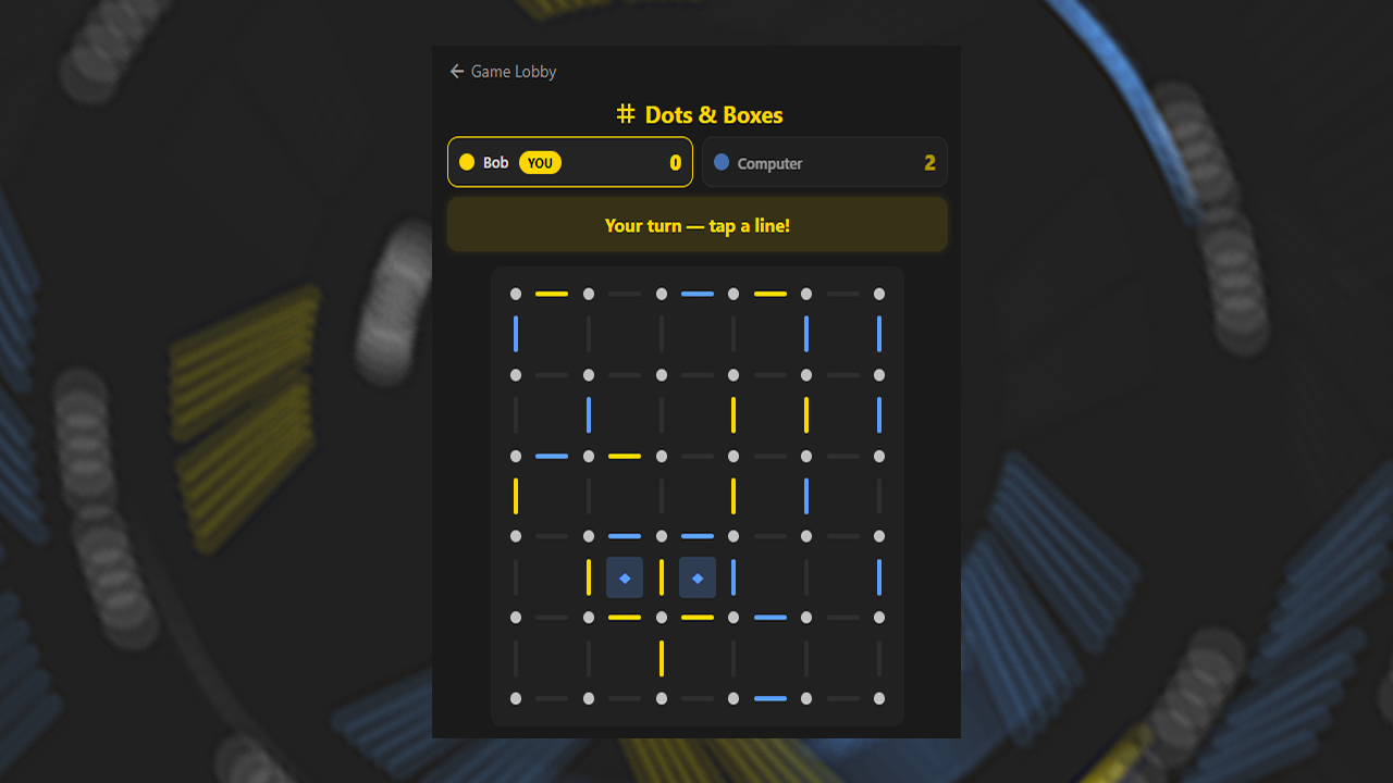 Dots & Boxes screenshot